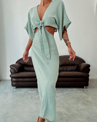 Still Waiting – Kleid mit Schnürung