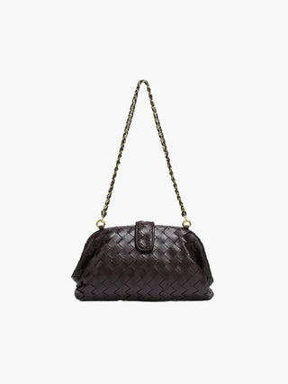 Handtasche aus geflochtener Kette aus Kunstleder