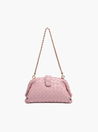 Handtasche aus geflochtener Kette aus Kunstleder